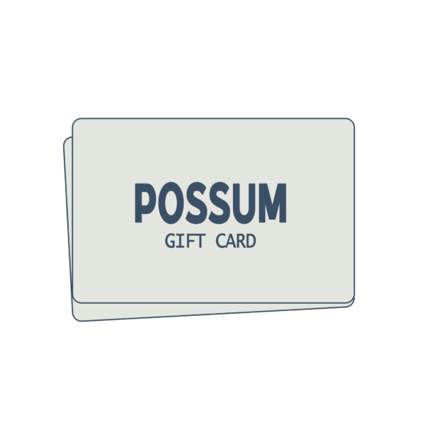 gift card possum graphic Possum Gift Card